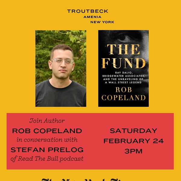 Book Talk: Rob Copeland in conversation with Stefan Prelog