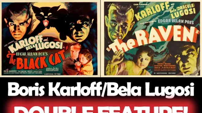 Image: Boris Karloff/Bela Lugosi DOUBLE FEATURE! (The Rosendale Theatre)