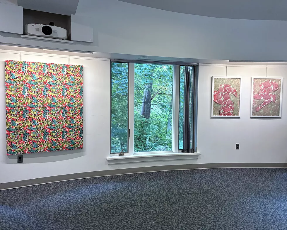 Installation view from "&ndash;born of Chaos,"
