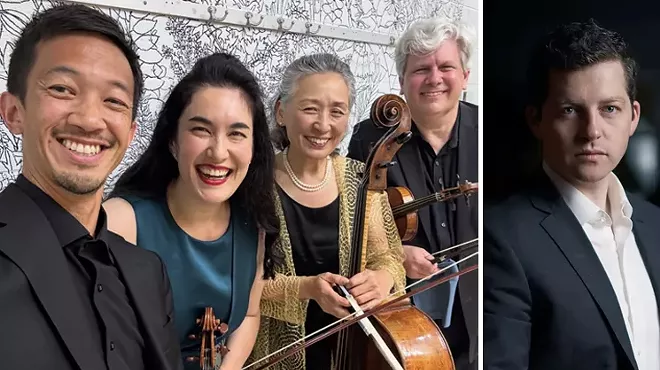 Image: Borromeo String Quartet with Henry Kramer, piano