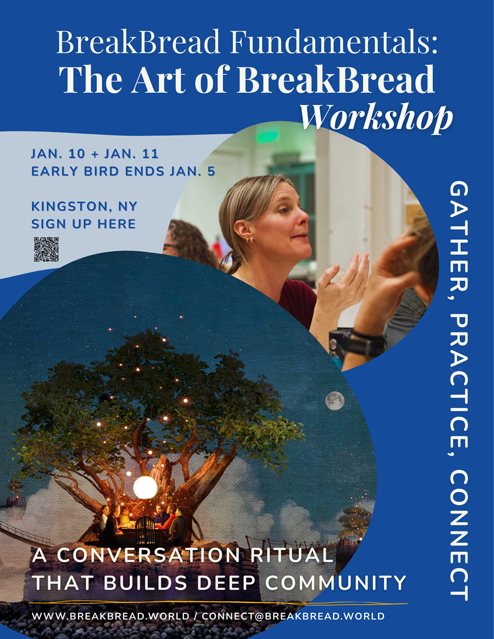Learn the foundations of BreakBread and understand how to create brave, gracious, meaningful spaces