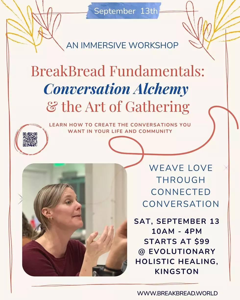 Join us for Conversation Alchemy and the Art of Gathering!