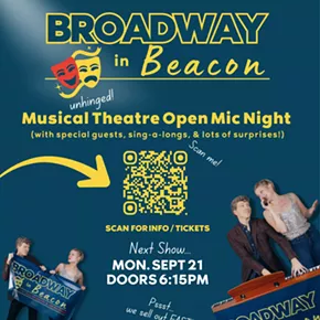 Image: Broadway in Beacon Musical Theatre Open Mic