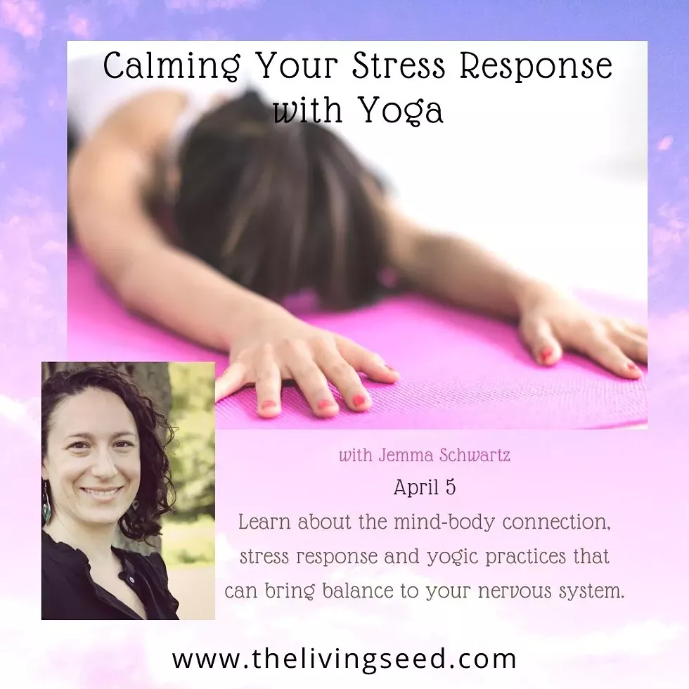 De-Stress and Learn tools for wellbeing April 5th.