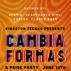 Image: Cambia Formas: A Pride party brought to you by Kingston Techno + Unicorn Bar