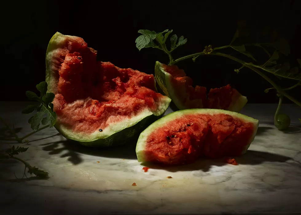 Carlton Davis, Watermelon A, 2014, Printed 2025, archival inkjet print, 8 x 10 inches