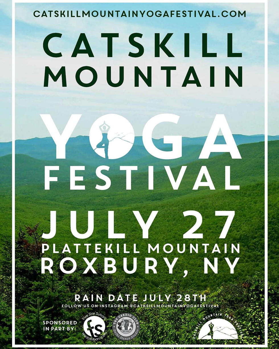 Catskill Mountain Yoga Festival - JULY 27, 2024