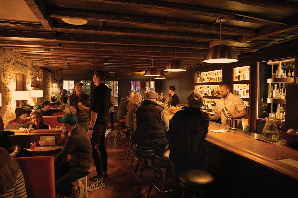 Hemlock, a chic new cocktail bar on Main Street, is a meeting place for old-timers and recent transplants.