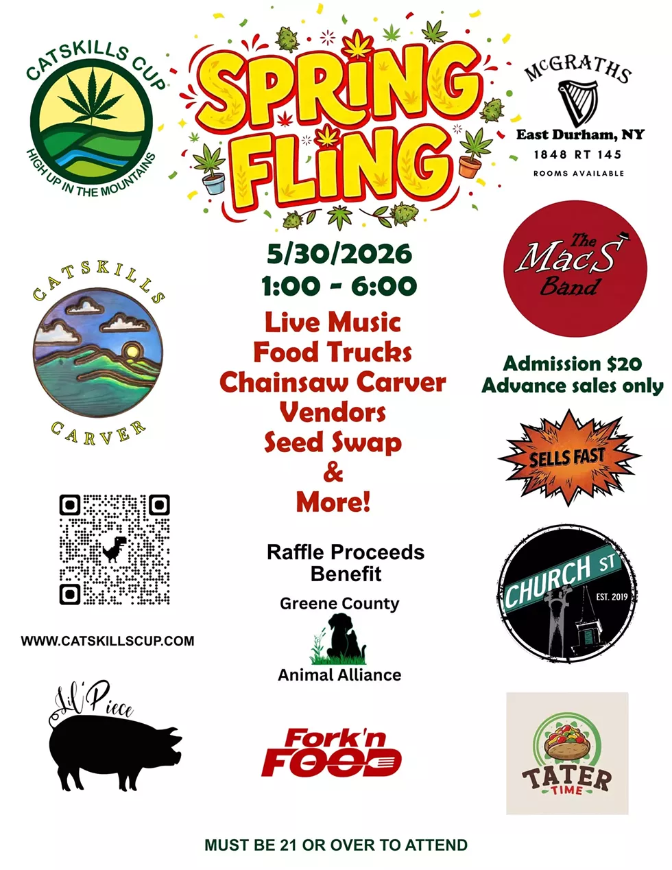 Come join us for a beautiful day of fun, food, music and community