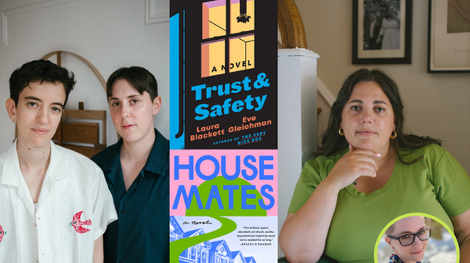 Image: Celebrating Queer Lit with Eve Gleichman, Laura Blackett, and Emma Copley Eisenberg