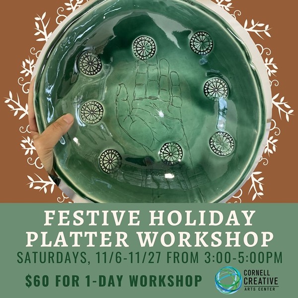 Ceramics Workshops: Festive Serving Platter