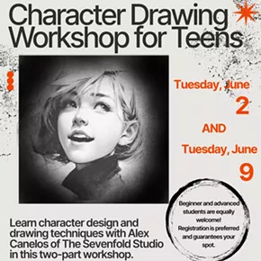 Image: Character Drawing Workshop for Teens