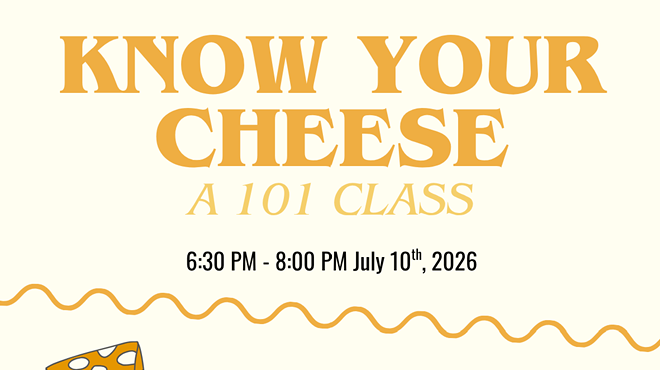 Image: Cheese 101 Class