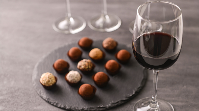 Image: Chocolate and Wine Pairing