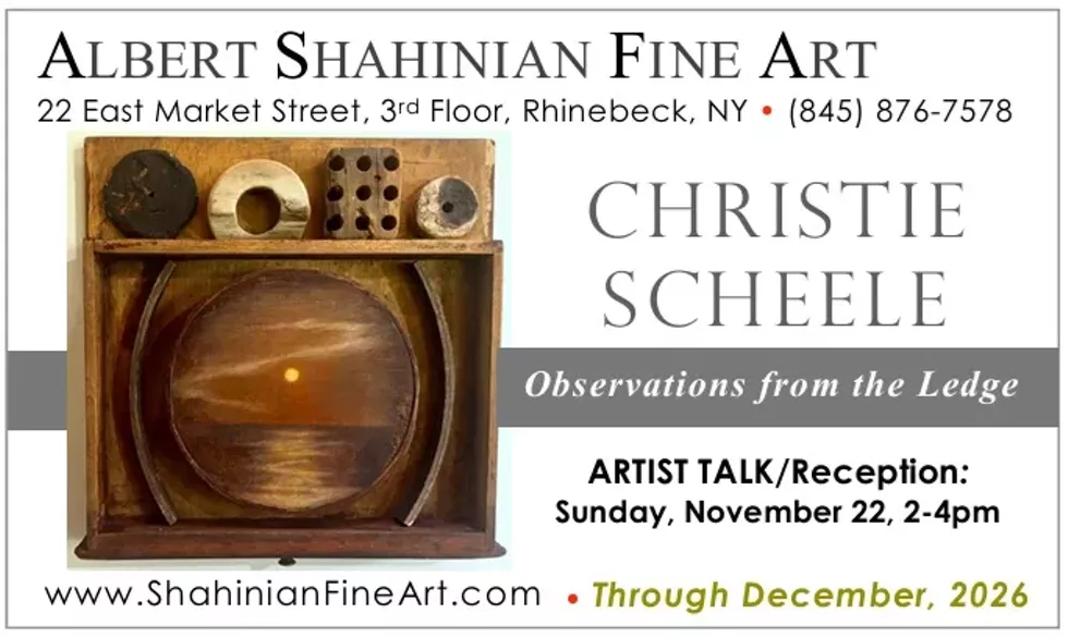 Christie Scheele: Observations from the Ledge - Artist Talk/Reception Sunday, November 22, 2-4pm