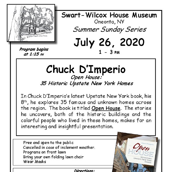 Chuck D'Imperio - "Open House: 35 Historic Upstate New York Homes"