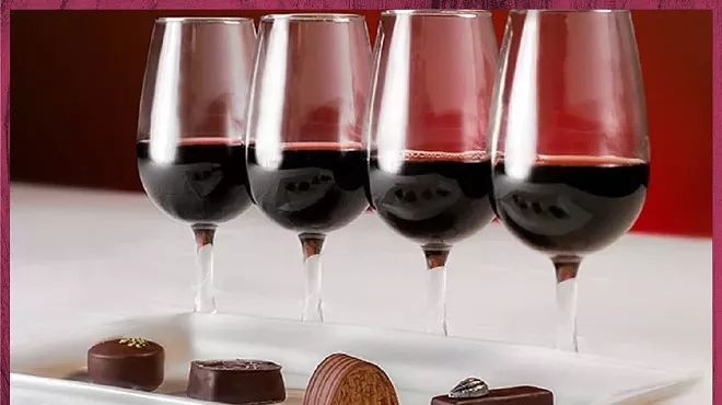 Image: City Winery: Chocolate and Wine Pairing
