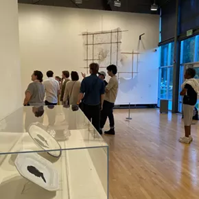 Image: Closing reception and tour for Light and Transient Causes