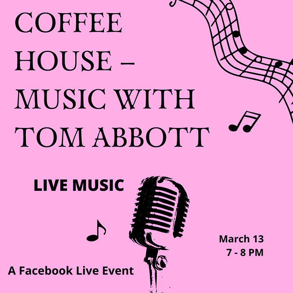 Coffee House – Music with Tom Abbott