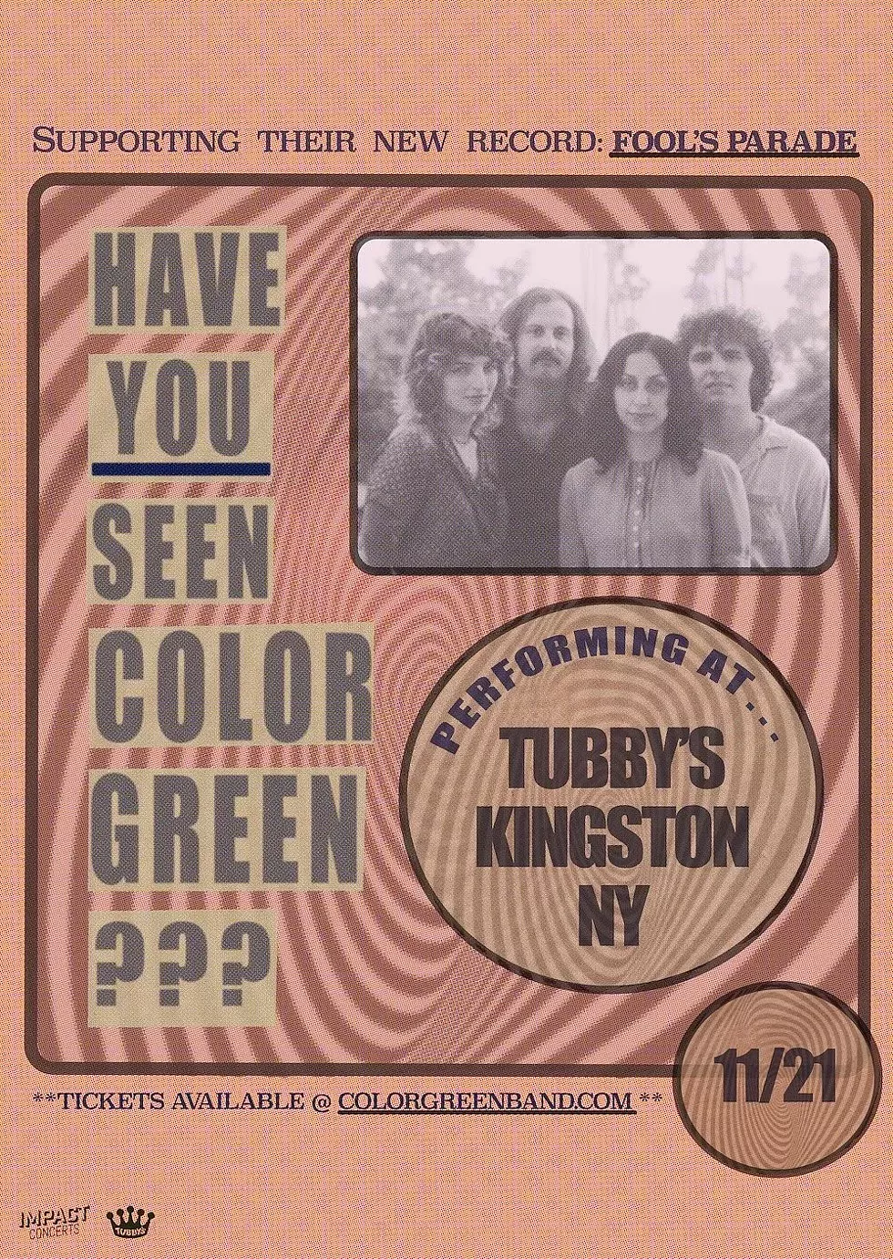Color Green at Tubby's