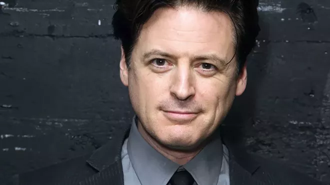 Image: Comedian John Fugelsang at Phillipstown Depot Theater on February 8