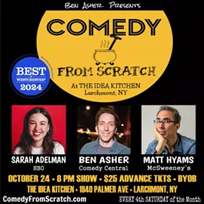 Image: Comedy From Scratch at The Idea Kitchen Larchmont &ldquo;Best of Westchester Comedy Show&rdquo; - BYOB Stand-Up