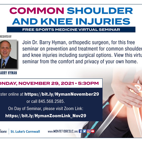Common Shoulder and Knee Injuries