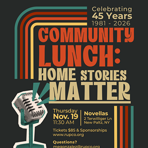 Image: Community Lunch: Home Stories Matter | RUPCO's 45th Anniversary Celebration