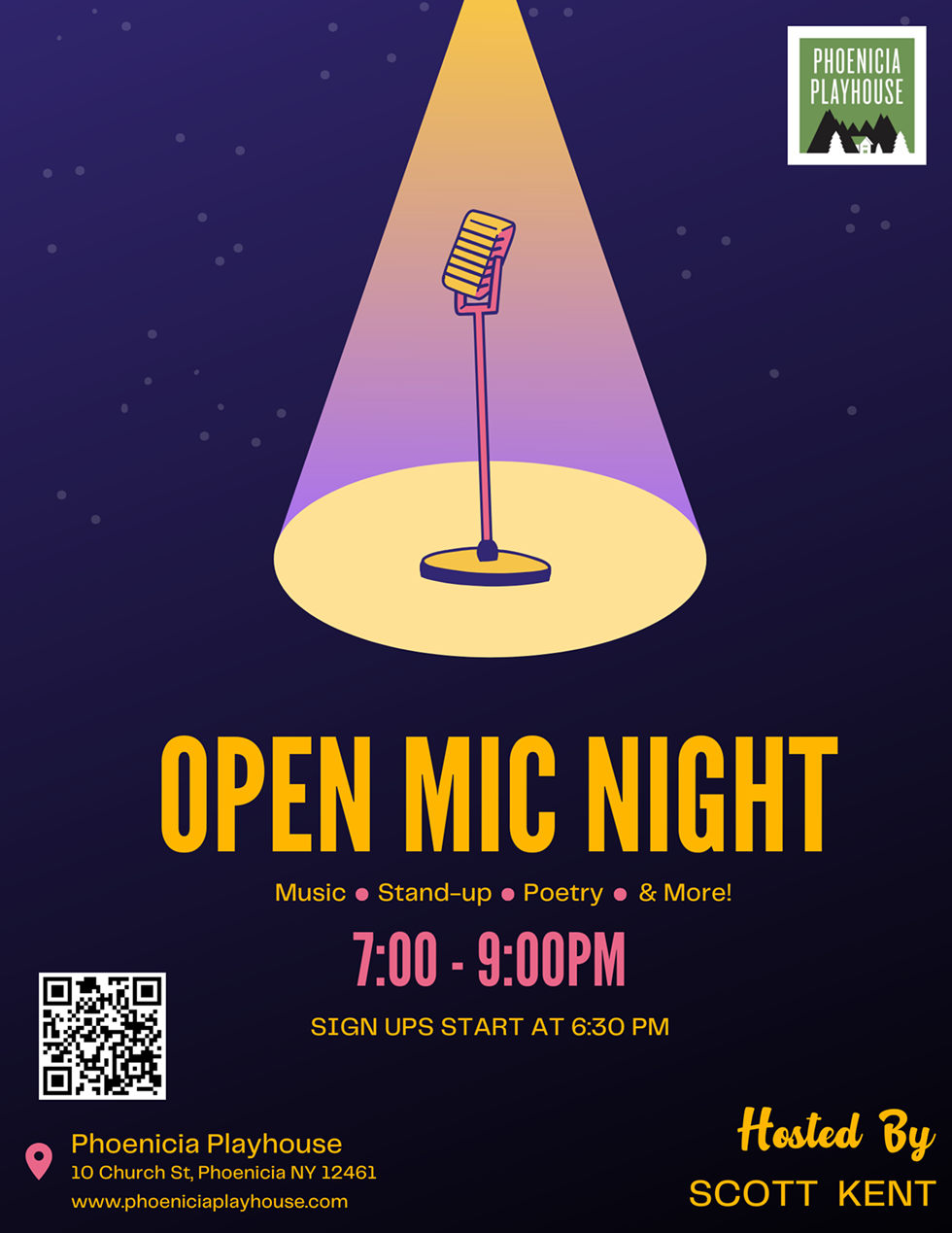 Community: Open Mic with Scott Kent