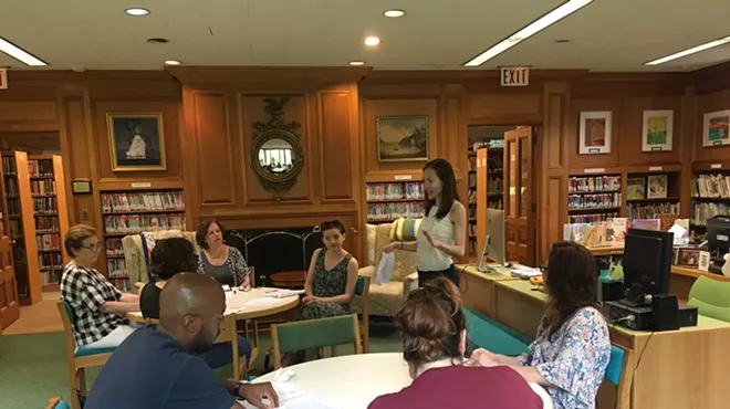 Image: Community Playwriting Workshops with HVSF