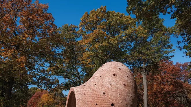 Image: Constructing Martin Puryear's Lookout