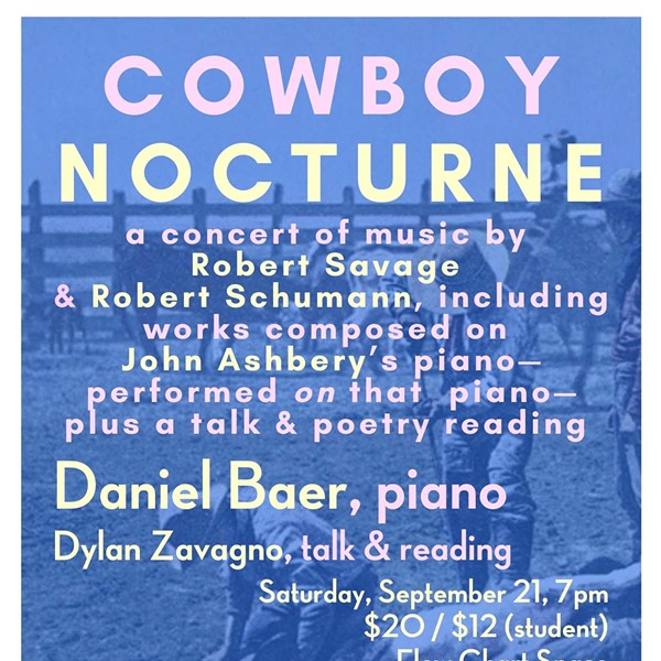 COWBOY NOCTURNE: a concert on the Ashbery piano