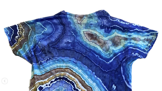 Image: Creative Happy Hour: geode dyeing
