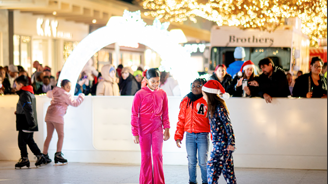 Image: Cross County Center Pop-Up Holiday Ice Skating Rink