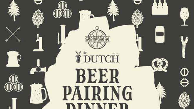 Image: Crossroads Brewing Beer Pairing Dinner