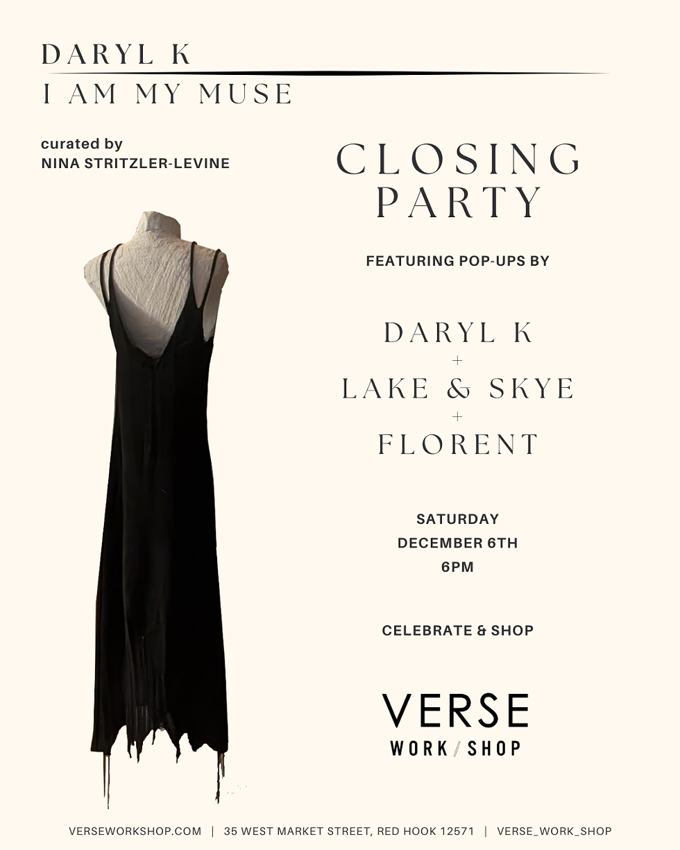 DK I Am My Muse Closing Celebration Invite