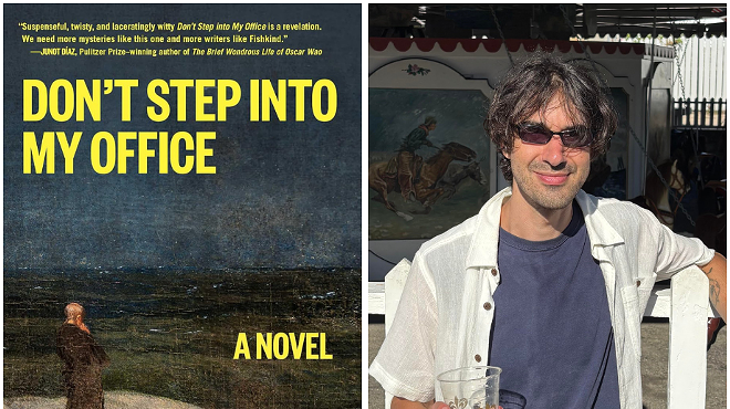 Image: David Fishkind, DON'T STEP INTO MY OFFICE: A Novel