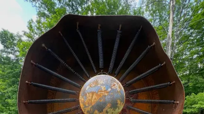 Image: DAVID VAN TIEGHEM | Acoustic Collaboration with sculptor Ian Laughlin