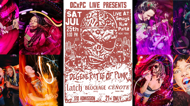 Image: DCxPC Live: Degenerates of Punk, Latch, Blockage, and Cenote