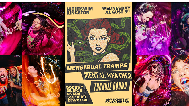 Image: DCxPC Live: Menstrual Tramps, Mental Weather, and Trouble Bound