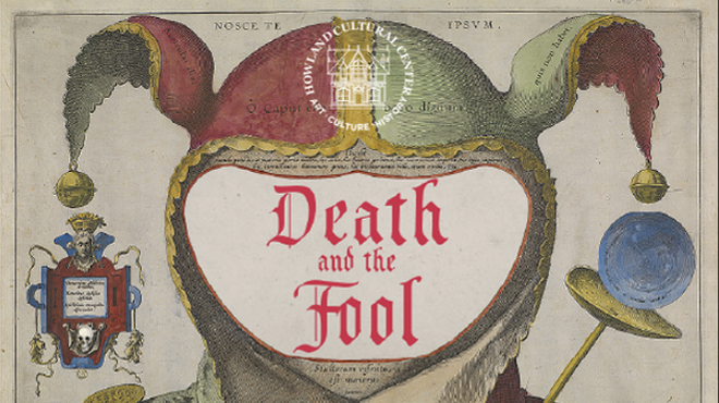 Image: DEATH and the FOOL: a medieval folly