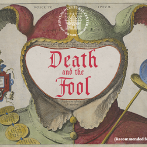 Image: DEATH and the FOOL: a medieval folly