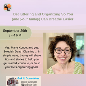Image: Decluttering and Organizing So You (and your family) Can Breathe Easier