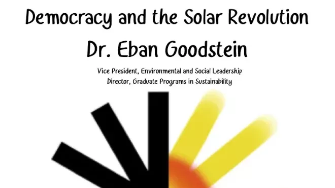 Image: Democracy and the Solar Revolution