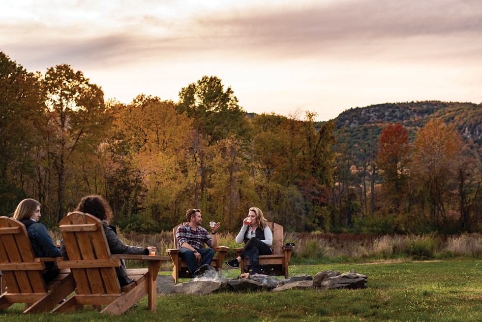Coppersea Distilling’s wide-open outdoor farm space in New Paltz is a pandemic-perfect craft beverage hangout.