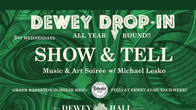 Image: Dewey Drop-In: Show and Tell Open Mic