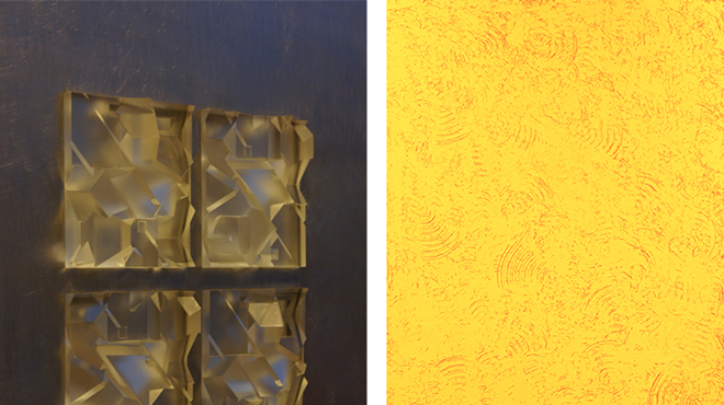 Image: Dialogues: Exploring Light, Shapes, and Color in Paint and Form.
