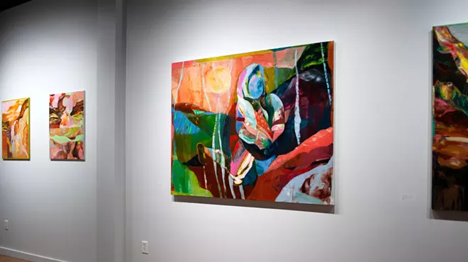 Image: "dichotomia" Paintings by Bradley Silver and Michelle Silver