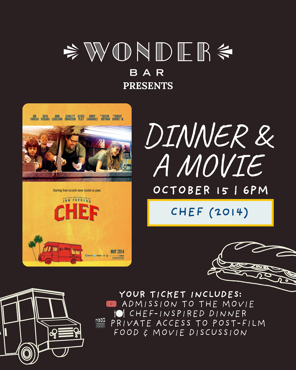 DINNER & A MOVIE - CHEF