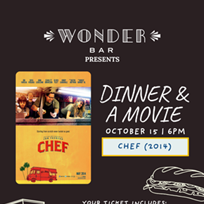 Image: DINNER & A MOVIE - CHEF